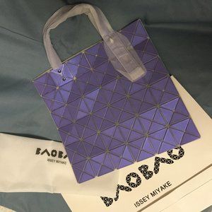 Bao Bao Issey Miyake Lucent Frost Tote Bag Purple